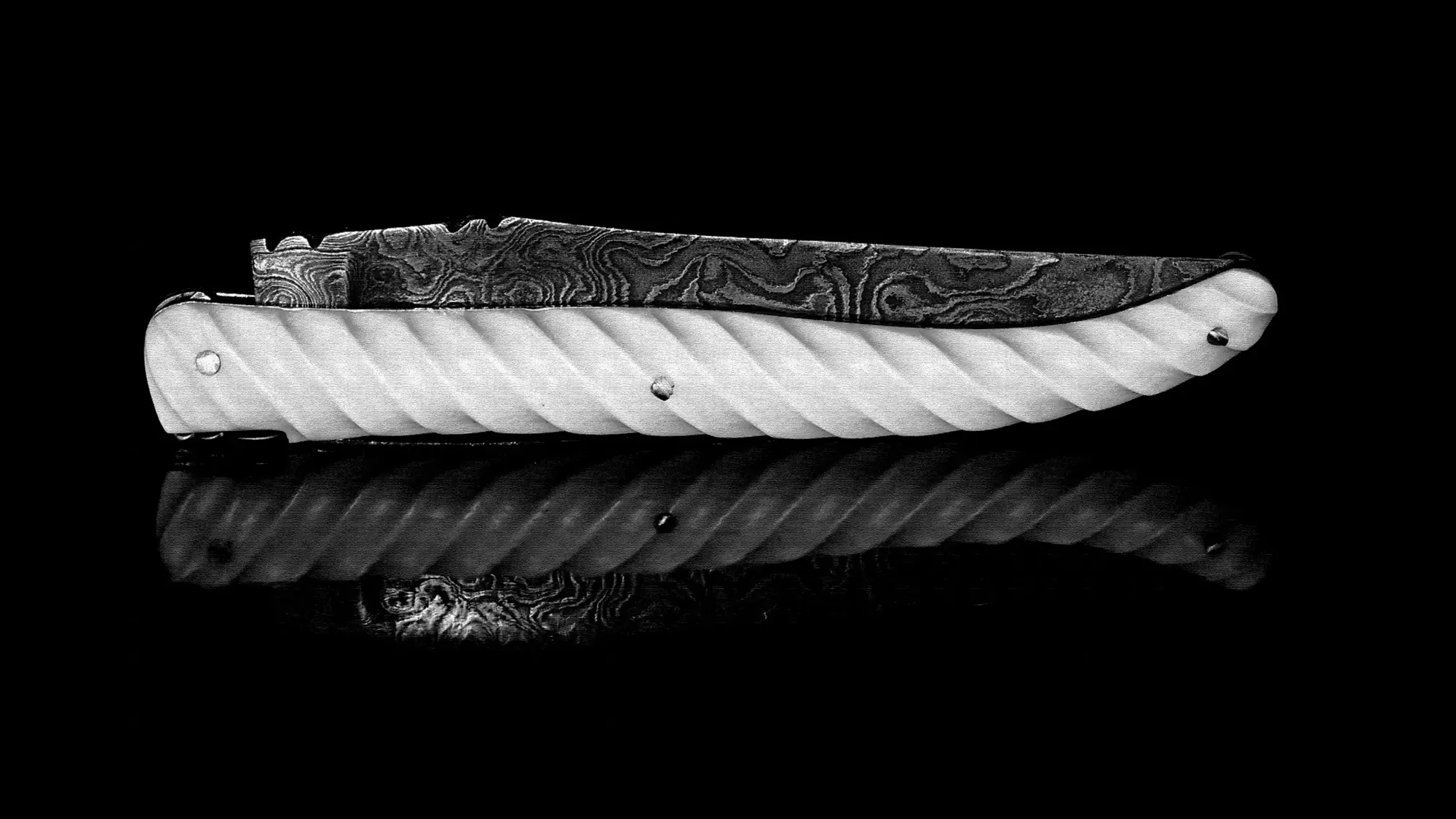 Couteau de poche Laguiole fabriqué à la main en France